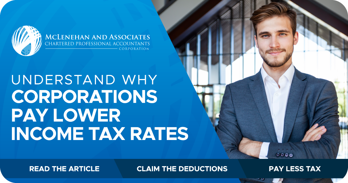 Why do corporations pay lower tax rates?